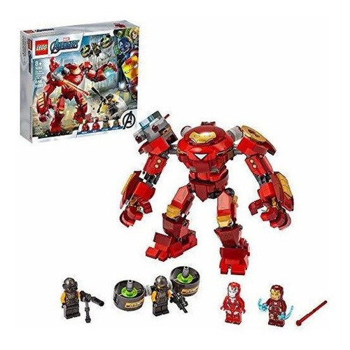 Lego Marvel Avengers Iron Man Hulkbuster Contra A.i.m. Agent