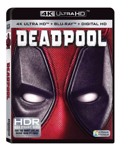 Blu Ray Deadpool 4k Hdr Original Ultra Hd  