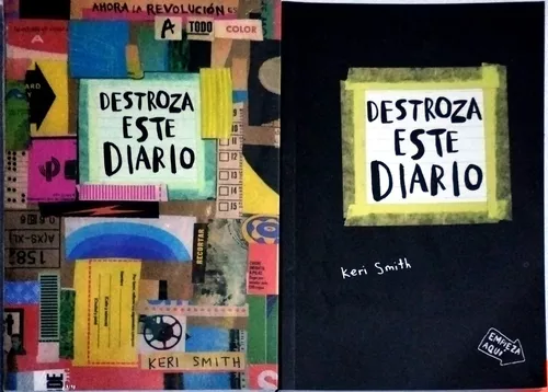 Combo Destroza Este Diario, Color Y Blanco/negro Dos Libros.