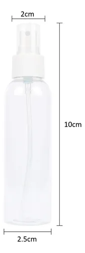 Tarro Frasco Spray Plástico Transparente Envase 30ml X20