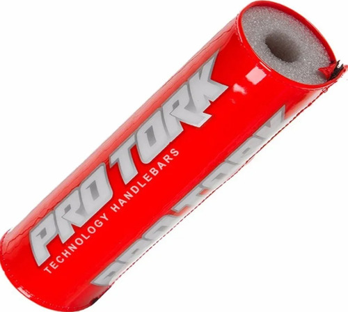 Imagen 1 de 1 de Protector Manubrio Barra Pro Tork Rojo Sportbay
