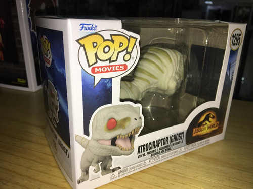 Funko Pop Movies Jurassic World Dominion Atrociraptor Ghost