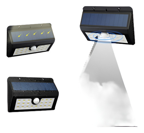 20led Pir Motion Sensor Pared Seguridad Luz Lámpara De Energ