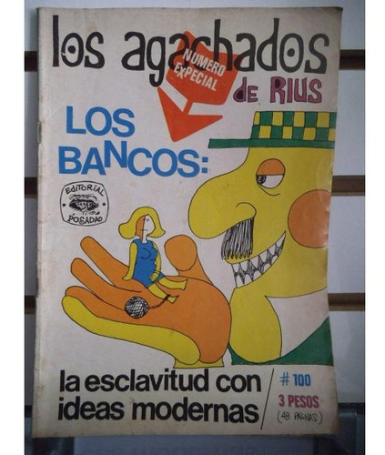 Comic Los Agachados De Rius 100 Editorial Posada Vintage