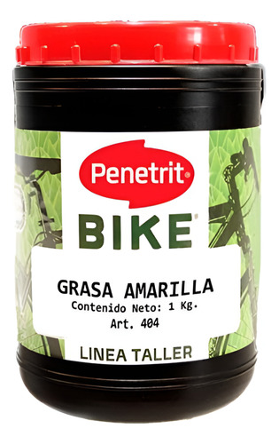 Grasa Amarilla Bicicleta Penetrit Linea Para Taller 1 Kg