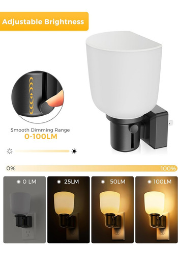 L Lohas Led Luces De Pared Nocturna Enchufables 2und