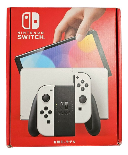 Nintendo Switch Oled Blanco 64 Gb + Handgrip