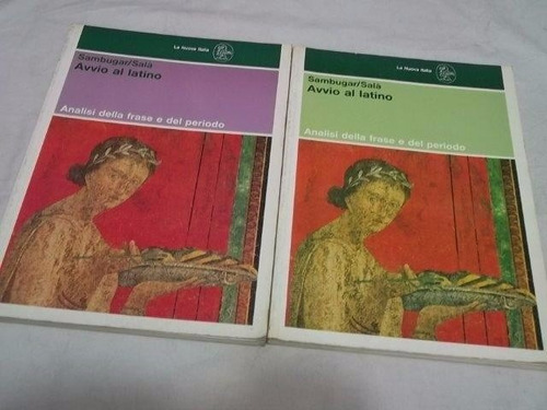 2 Livros Avvio Al Latino - Sambugar Sala - Analisi Italiano
