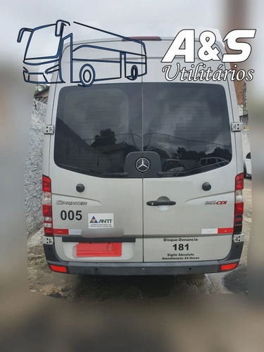 Imagem 3 de 11 de Mercedes Sprinter 515 Big Ano 2016 Ais Ref 739