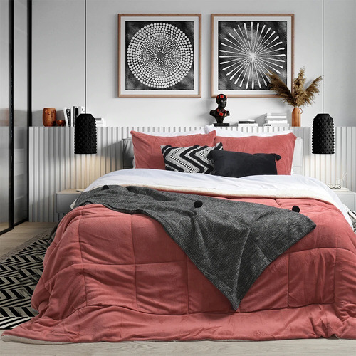 Sherpa Cubrecamas 1.5 Plaza Extra Térmico - Mashini