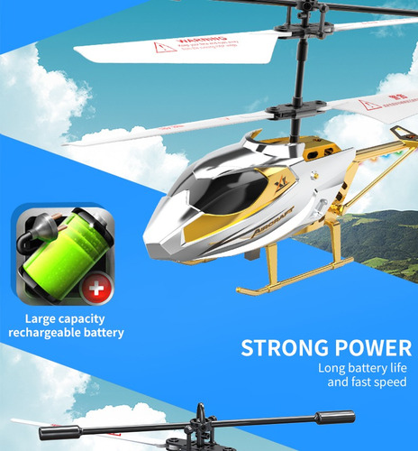Mini Helicóptero Con Sensor De Control Remoto, Juguete Volad
