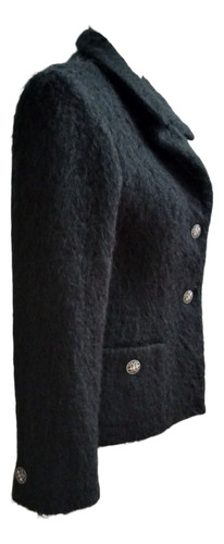 Saco Blazer De Lana Super Abrigado De Diseñador (Usado)
