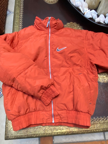 Chamarra Nike Naranja Xs Relleno Pluma