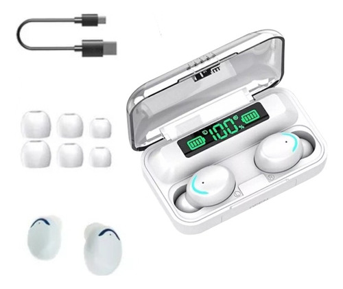 Audífonos In-ear Gamer Inalámbricos Bluetooth F9-5 Con Luz 