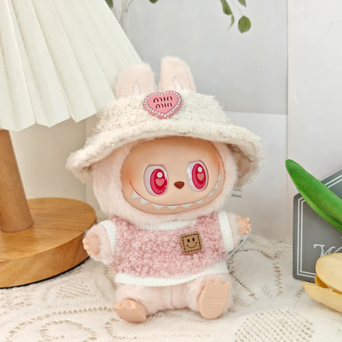 Lbb 5 Piece Set Labubu 17cm Doll Clothes - Clothes For