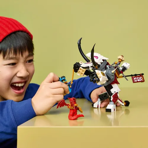 LEGO NINJAGO Zilvar e Grimtak, o Dragão Feral 71863; Figura de