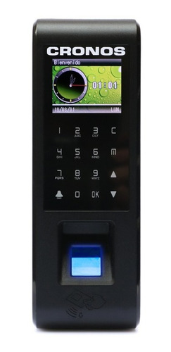 Imagen 4 de 10 de Reloj Cronos Kit1 Fichar Huella Control Horario Accesos Soft