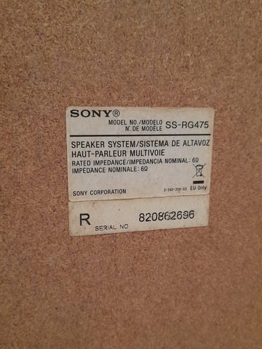 Imagen 10 de 10 de Equipo De Música Sony Cassette Parlantes Funciona Retro