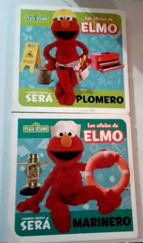 comprar Cuentos Infantiles Con Rompecabezas Oficios De Elmo Oferta 