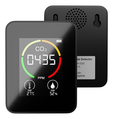 Termómetro Ambiental Con Detector De Dióxido De Co2