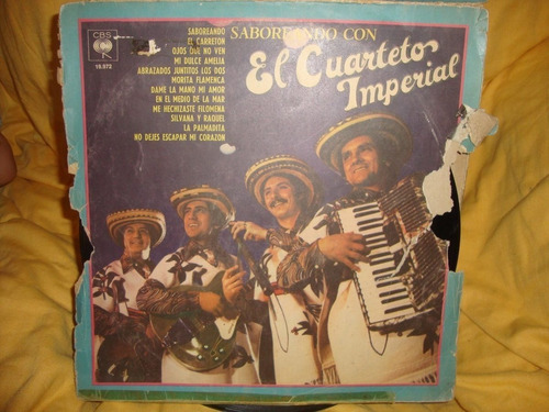 Vinilo Cuarteto Imperial Saboreando O C3