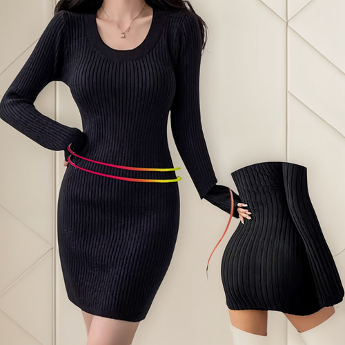 Vestido Corto Mujer ¡realza Tu Figura, Cómodo Y Versátil!
