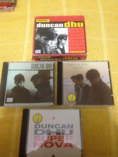 Duncan Dhu Lo Esencial Album 3 Discos Compactos Originales 