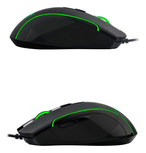 Mouse T-dagger Gamer Private 3200 Dpi 6 Botones