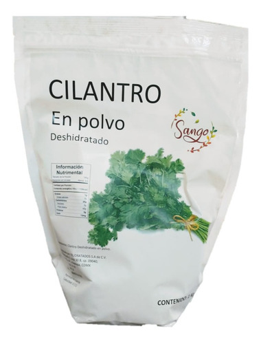 Cilantro En Polvo  Puro 1 Kilo