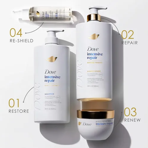 Dove Acondicionador Reparador Intensivo Para Cabello Daña...