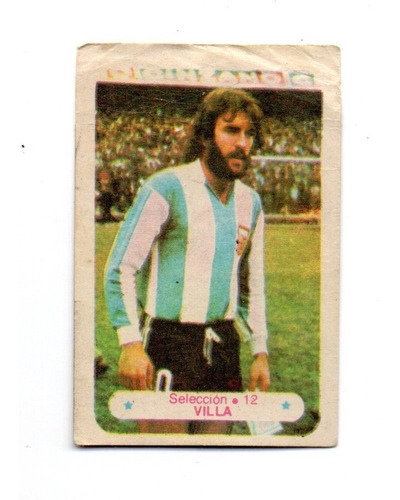 Figurita Del Album Futbol 1978 Seleccion Argentina Villa