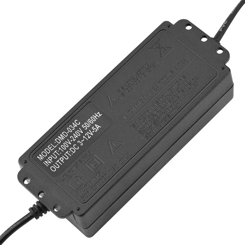 Adaptador De Corriente Ac/dc Ajustable 3-12v 5a Antiinterfer