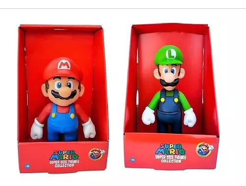 Bonecos Novos Kit de 12 Super Mario Bros Bonecos Miniatura Mario Luidi