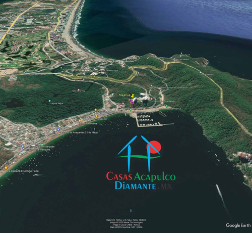 Cad Puerto Marqués. Terreno Majahua 10. Lote De Terreno Con Uso De Suelo Comercial Y De Servicios