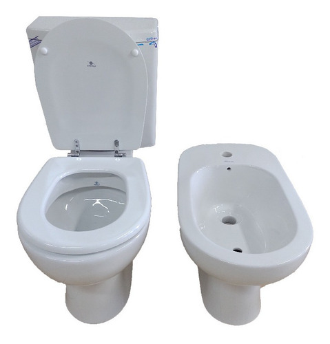 Juego Combo Baño Completo Inodoro, Deposito, Bidet, Tapa