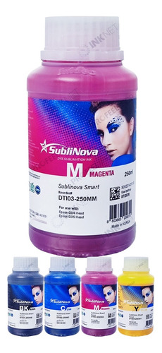 Tinta Sublimatica Inktec Sublinova Smart Dx5 Ecotank 250ml