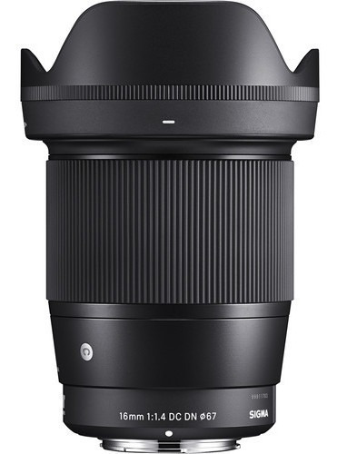 Imagem 1 de 5 de Objetiva Sigma 16mm F/1.4 Dc Dn Contemporary Para Sony E
