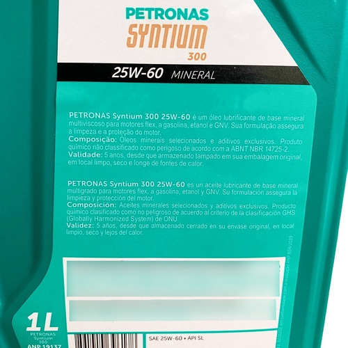 Óleo Mach 5 Hm 25w60 Mineral Motor Alta Kilometragem Api Sl