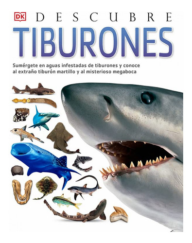 Libro Tiburones, Descubre