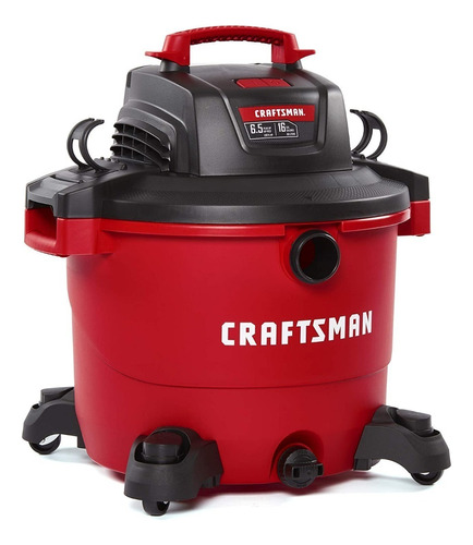 Craftsman Xsp 16 Galones 6.5 Pico Hp Wet / Dry Shop Vac / Bl Color Rojo