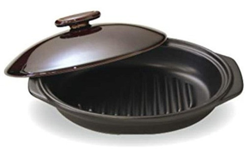 Donabe Japones Grill Pan Negro