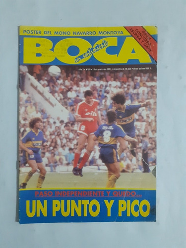 Boca Un Sentimiento 50 Boca 1 Independiente 1 , Sin Poster