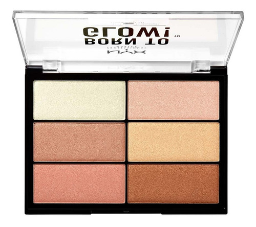 Nyx Born To Glow Highlighting Palette Paleta De Iluminadores Highlight Palette