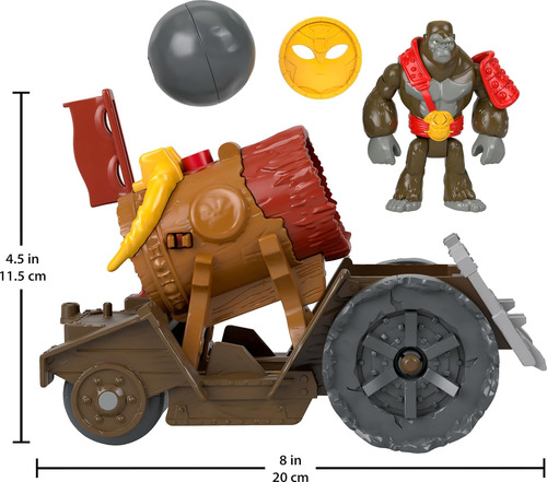 Fisher-price Imaginext - Juego De 4 Figuras Articulables Par