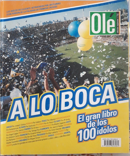 Libro Ole A Lo Boca 100 Idolos