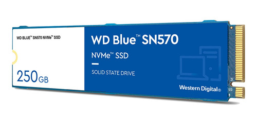 Disco Solido M.2 Ssd Gamer 250gb Wd Blue Sn570 Nvme 1.4 Pc