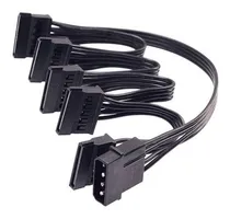 Comprar Cable Spliter Molex 1 A 5 Sata 15 Pines - Awg18 Hdd Sdd