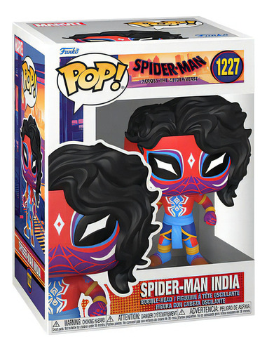 Spider-man India 1227 Homem-Aranha: Across The Spider-verse Funko Pop Action Figure