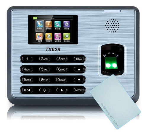 Reloj Checador Control De Acceso Tx628+id Asistencia Huella