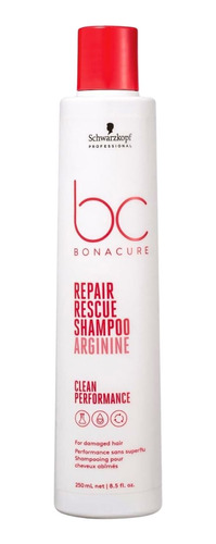 Schwarzkopf Bonacure Repair Rescue Shampoo Reparação 250ml